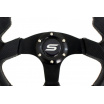 Sportlenkrad aus schwarzem Wildleder, 320 mm