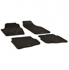 Gummiteppiche-Gummi-Automatten, VW POLO (6N), 2001->2009