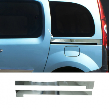 Edelstahl-Schiebetürabdeckungen Omtec Mercedes Citan 2013+, Renault Kangoo 2008+ Edelstahl-Schiebetürabdeckungen Omtec Mercedes Citan 2013+, Renault Kangoo 2008+