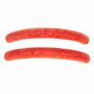 Lenkrad-Seitenverkleidung 36-38 cm rot Alcantara