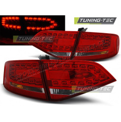 Audi A4 B8 08-11 Limousine LED-Heckleuchten rot weiß