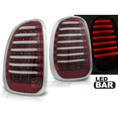 Mini R60 Countryman 2010-14 Rückleuchten rot weiß LED BAR