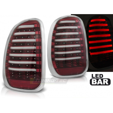 Mini R60 Countryman 2010-14 Rückleuchten rot weiß LED BAR