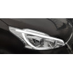 Peugeot 208 04.2012-06.2015 Tube Light, verchromte klare Frontleuchten