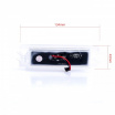Kennzeichen-LED-Beleuchtung 134 x 43 x 20 mm (SMD 24 LEDs)