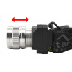 Stirnlampe SCORPION 90lm XPE ZOOM wiederaufladbar