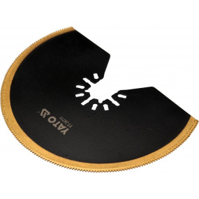 Segmentiertes Sägeblatt für Multifunktions-BIM - TIN, 100 mm (Holz, Metall) Segmentiertes Sägeblatt für Multifunktions-BIM - TIN, 100 mm (Holz, Metall)