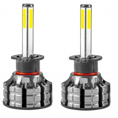 Extra starke LED-Lampe H1 für Hauptscheinwerfer COB 4Side 2 Stk