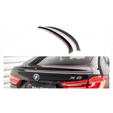 Verlängerungsspoiler BMW X6 F16 F86 M-Pack 3D v.2 Glänzend Schwarz Verlängerungsspoiler BMW X6 F16 F86 M-Pack 3D v.2 Glänzend Schwarz