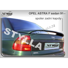 Heckspoiler für OPEL ASTRA F SEDAN (91-98). Hauben Heckspoiler für OPEL ASTRA F SEDAN (91-98). Hauben