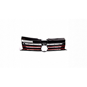 Grill Volkswagen Transporter T5 Roter Streifen Grill Volkswagen Transporter T5 Roter Streifen