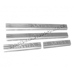 Opel Astra G – Einstiegsleisten aus Edelstahl – OMSA LINE