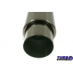 TurboWorks Sportauspuff mit langer runder Spitze, 76 mm Einlass, 90 mm Auslass