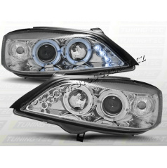 OPEL ASTRA G 1997–04 KLARES VORDERE LICHT ANGEL EYES CHROM