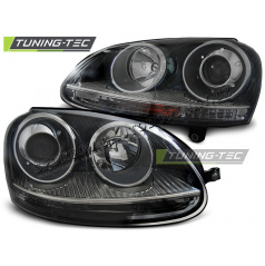 VW GOLF 5 10.2003-09 GTI-Frontlampen schwarz