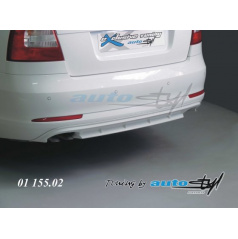 Heckstoßstangendiffusor – für Škoda Octavia II Facelift-Limousine/Kombi-Lackierung