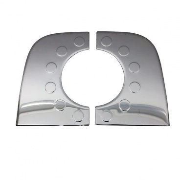 Edelstahl-Logoabdeckung für die Hecktür, Mercedes Sprinter VAN W906 2006–18 Edelstahl-Logoabdeckung für die Hecktür, Mercedes Sprinter VAN W906 2006–18