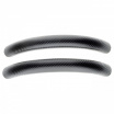 Lenkradseitenabdeckungen 36-38 cm schwarz Carbon