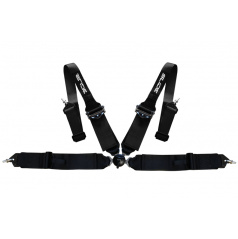 Sportgurte Slide Quick 4p 2"+3" Schwarz