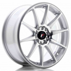 JR Wheels JR11 18x7,5 ET40 5x112/114 Silber Gebürstet