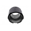 Endrohr 89mm Eingang 70mm Carbon Gloss