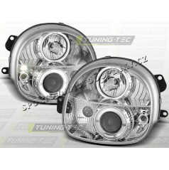 RENAULT TWINGO 1993–07 KLARES VORDERE LICHT ANGEL EYES CHROM