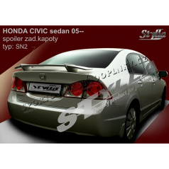 HONDA CIVIC Limousine 05+ Heckspoiler. Hauben (EU-Homologation)