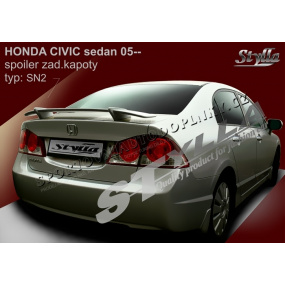 HONDA CIVIC Limousine 05+ Heckspoiler. Hauben (EU-Homologation)