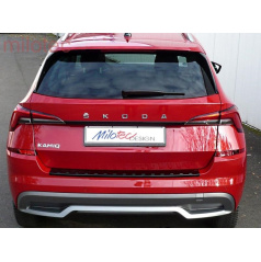 Leiste über dem hinteren Nummernschild schwarz glänzend Škoda Kamiq 2019+