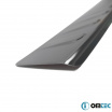 Schwarze Heckstoßstangenabdeckung aus Edelstahl Omtec Dacia Duster 2010-18