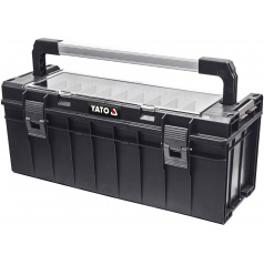 Kunststoff-Werkzeugkasten mit Organizer 650 x 270 x 272 mm