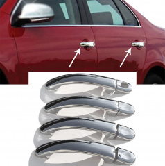 Edelstahl-Kurbelabdeckungen VW Golf V, VI 2003-12, Jetta 2005-11