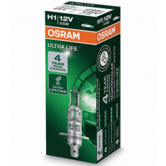 Ostram Ultra Life H1 55W Halogenlampe (4 Jahre Garantie) 1 Stk