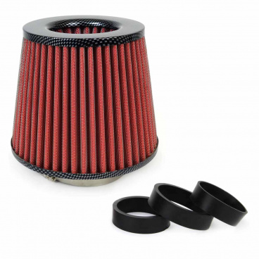 Sportluftfilter + 3 Adapter AF-Carbon Sportluftfilter + 3 Adapter AF-Carbon