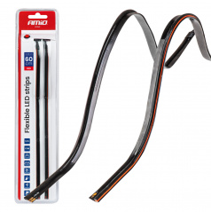 LED-Streifen für Auto, seitlich rot, 2x30cm, 12V