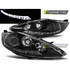 Klare Frontleuchten für Ford Fiesta MK7 2008 – Tageslichtschwarz