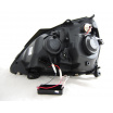 Renault Clio II 06.2001-09.2005 klare Angel Eyes CCFL-Schwarzlichter vorn
