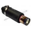 WM Sport-Sportauspuff aus Edelstahl, Farbe mit gerader Spitze