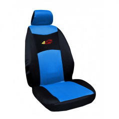Autoabdeckungen 4Car-Skoda Roomster-geteilter Rücksitz-blau