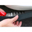 Universelle untere flexible Lippe mit schwarzem Kleber und roter Linie
