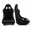 Sporthartschale A1 RACING RACE PLUS aus schwarzem Velours