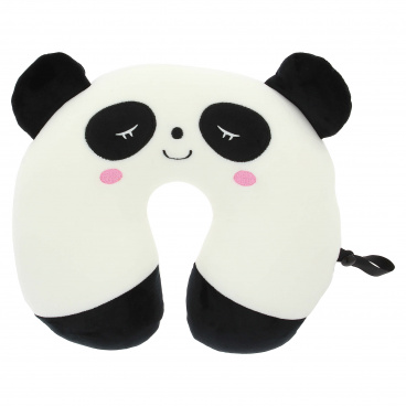 Anatomisches Kinderkissen Panda für den Nacken 29x24 cm