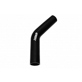 Kolanko 45st TurboWorks Black 89mm XL