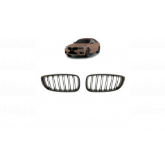 BMW 3 F34 Doppelsteg-Nieren Gitter Matt Schwarz