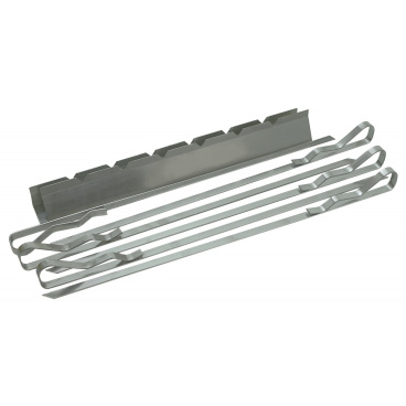 Grillset für Spieße groß, 43cm, 6 Stück