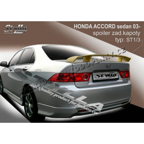 Heckspoiler für HONDA ACCORD Limousine 03-08. Hauben (EU-Homologation) Heckspoiler für HONDA ACCORD Limousine 03-08. Hauben (EU-Homologation)