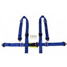 4-Punkt-Sicherheitsgurt 50 mm E-Homologation blau