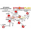 Mitsubishi Lancer Evolution Evo VII-VIII-IX StrongFlex Sport kompletter Satz Silentblöcke 24-tlg
