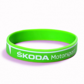 Silikonarmband Škoda Motorsport