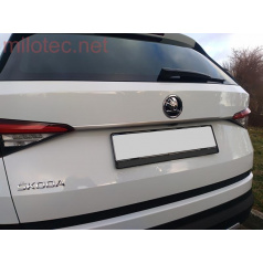 Leiste über dem hinteren Nummernschild, Alu Brush, Superb III. Limousine, 2015+